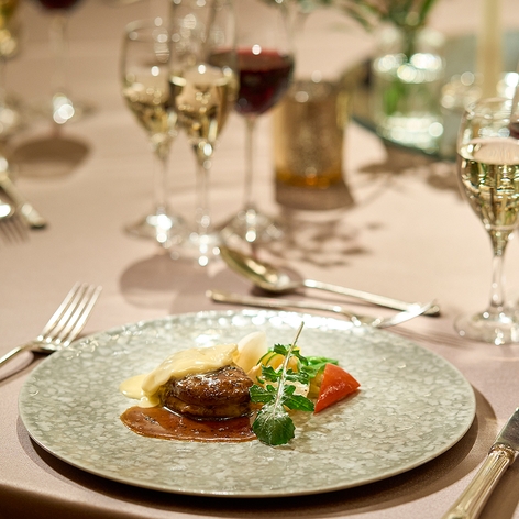 全12種類から選ぶ、料理長と打合せをしたオリジナル料理